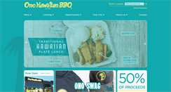 Desktop Screenshot of onohawaiianbbq.com